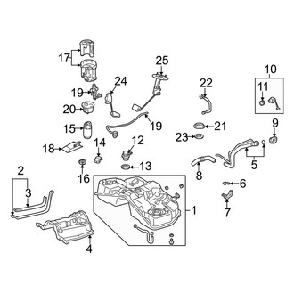Lexus OE - Fuel System Components