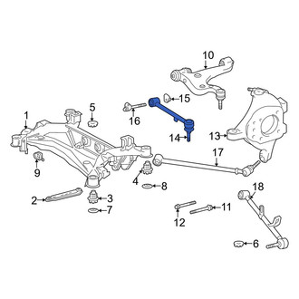 Lexus OE - Rear Suspension Track Bar
