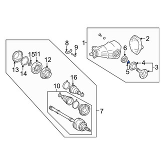 Lexus OE - CV Joint Clip