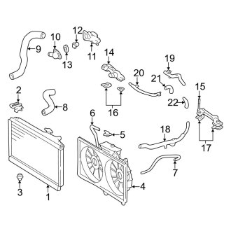 2006 Lexus LS430 OEM Engine Cooling Parts - Radiators | CARiD