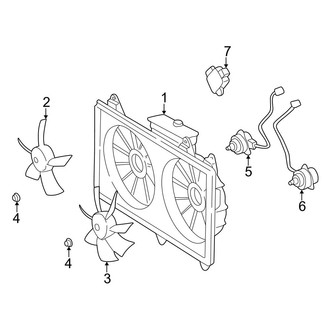 Lexus OE - Cooling Fan