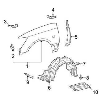 Lexus OE - Fender & Components
