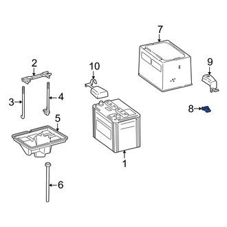 Lexus OE - Battery Cable Terminal End