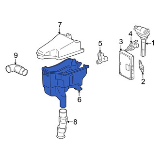 Lexus OE - Upper Engine Control Module (ECM) Cover