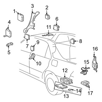 Lexus OE - Electrical Components (Control Modules & Components)