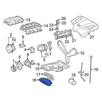 Lexus OE - Lower Engine Oil Pan