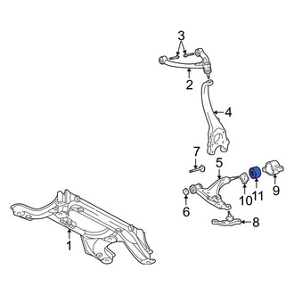 Lexus OE - Front Lower Rearward Suspension Control Arm Bushing