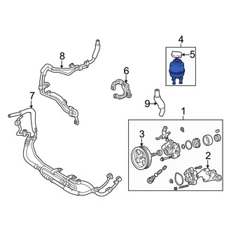 Lexus OE - Power Steering Reservoir