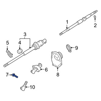 Lexus OE - Steering Column U-Joint Bolt