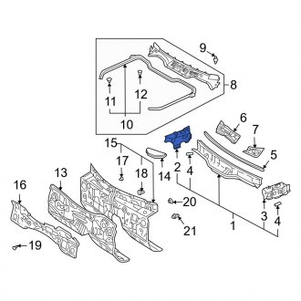 Lexus Ls430 Cowl Panels & Parts 