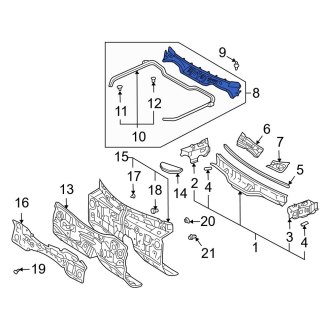 Lexus LS430 Cowl Panels & Parts | Vent Grills — CARiD.com