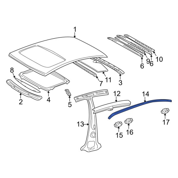 Roof Drip Molding