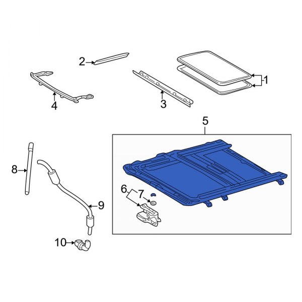 Sunroof Frame