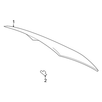 Lexus OE - Back Glass - Glass