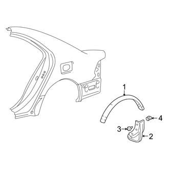 Lexus OE - Quarter Panel - Exterior Trim