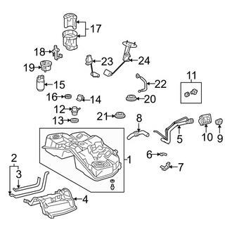 Lexus OE - Fuel System Components