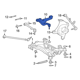 Lexus OE - Rear Lower Forward Suspension Control Arm