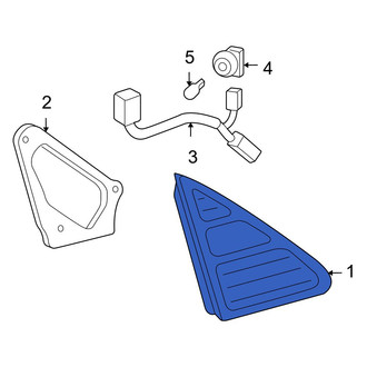 Lexus OE - Rear Right Inner Tail Light Assembly