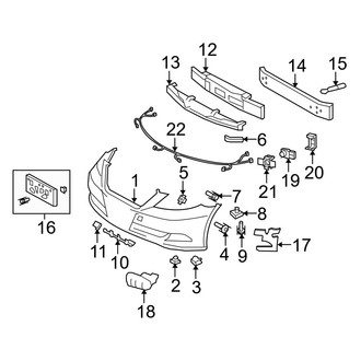 Lexus OE - Front Bumper - Bumper & Components