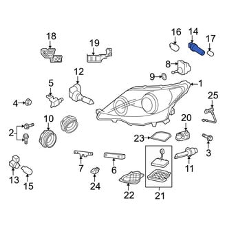 Lexus OE - Rear Tail Light Socket