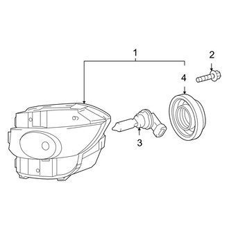 Lexus OE - Front Lamps - Fog Lamps