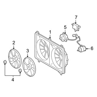 Lexus OE - Cooling Fan