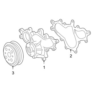 Lexus OE - Cooling - Water Pump (Base / L RWD)