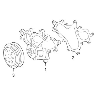 Lexus OE - Cooling - Water Pump (AWD)