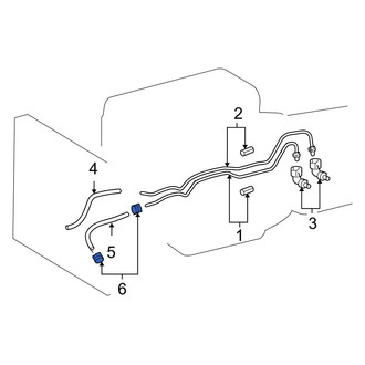 Lexus OE - Transmission Oil Cooler Line Clamp