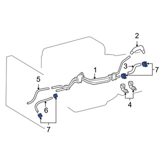 Lexus OE - Transmission Oil Cooler Line Clamp