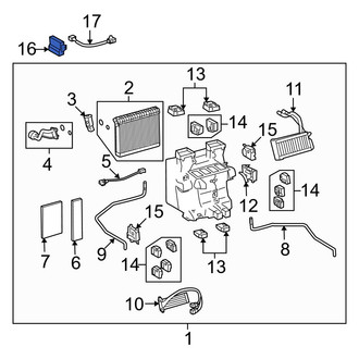 Lexus OE - HVAC Control Module