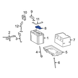 Lexus OE - Battery Cable Terminal End