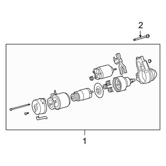 Lexus OE - Electrical - Starter (AWD)