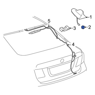 Lexus OE - Radio Antenna Mast Nut