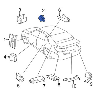 Lexus OE - Anti-Theft Alarm Siren