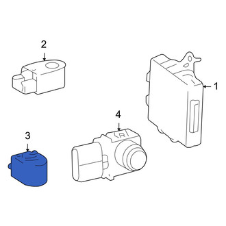 Lexus OE - Rear Parking Aid System Speaker