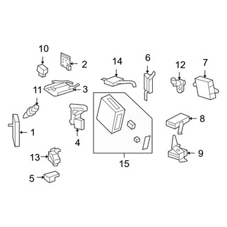 Lexus OE - Electrical Components (Cabin Compartment), (Base / L)