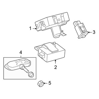 Lexus OE - Electrical - Tire Pressure Monitor Components (Base / L)