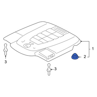 Lexus OE - Engine Cover Grommet