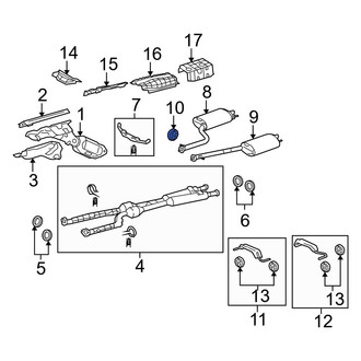 Lexus OE - Exhaust System Hanger