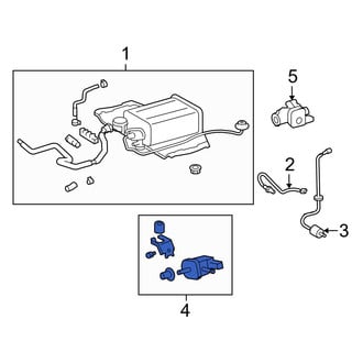 Lexus OE - Exhaust Gas Recirculation (EGR) Vacuum Delay Valve