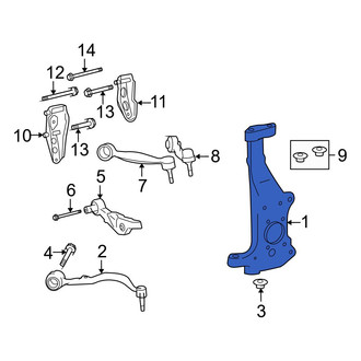 Lexus OE - Front Left Steering Knuckle