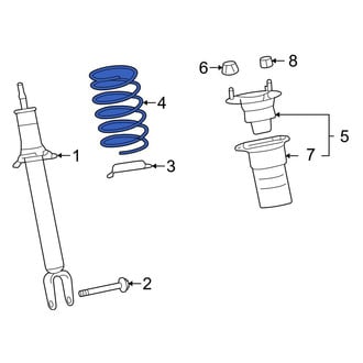 Lexus OE - Front Coil Spring