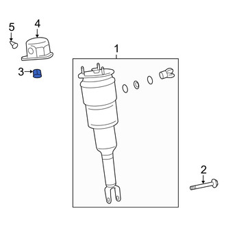 Lexus OE - Front Suspension Strut Nut