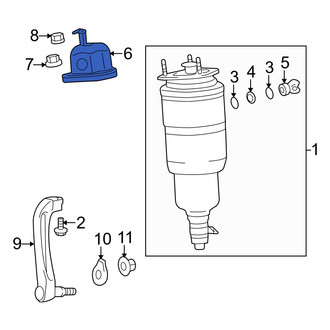Lexus OE - Front Right Suspension Shock Absorber Mount