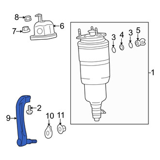 Lexus OE - Front Right Suspension Shock Absorber Mount