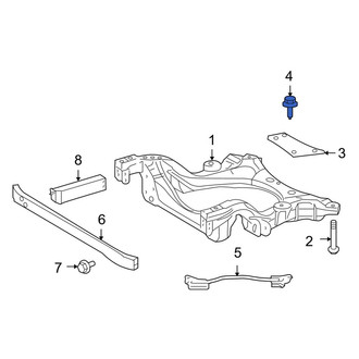 Lexus OE - Suspension Crossmember Bolt