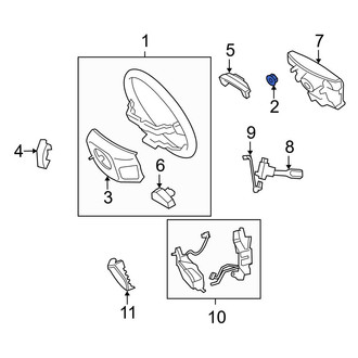 Lexus OE - Steering Wheel Nut