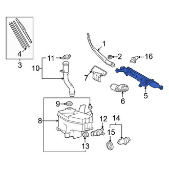 Lexus OE - Wiper Linkage