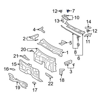 Lexus OE - Front Door Interior Trim Panel Retainer